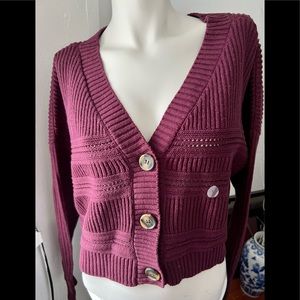 Aéropostale Oversized cropped sweater S